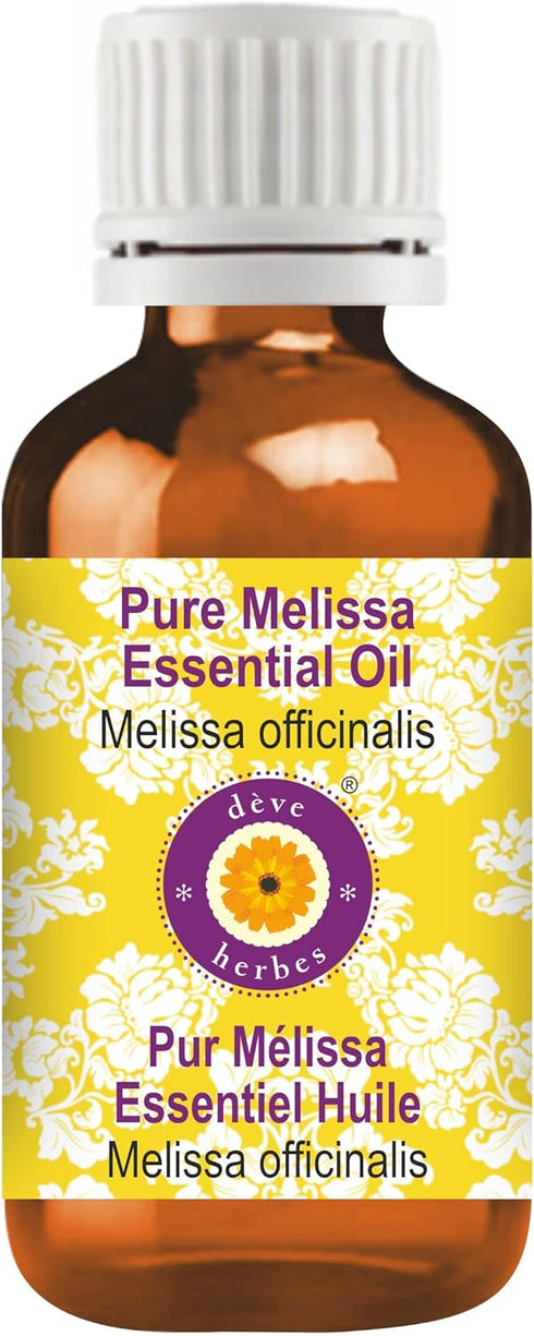 Deve Herbes Pure Melissa Essential Oil - 30ml (1 oz)