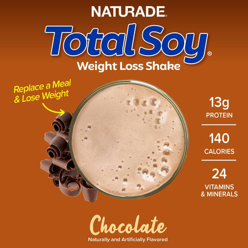 Naturade Whole Chocolate Pure Soy Meal Replacement, 17.8 Ounces