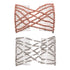 Ruihfas 2 Pcs Magic Beading Easy Stretching Hair Combs Double Clips Hair Styling Accessories for Women Girls
