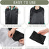TIESOME 1 2817 Inch, Pcs Bibs for Adults, Double Layer Stretchable Adult Bib Reusable Waterproof Washable Clothing
