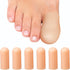 Homergy Original Soft Gel Toe Cap, 6 Big Toe Protectors for Women & Men, Relief from Missing/Ingrown Toenails, Corns,