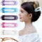 RC ROCHE ORNAMENT 6 Pcs Flat Lay Down Hair Clips, Durable Plastic Side Slide for Women Styling