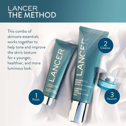 Lancer Skincare The Method: Cleanse - Daily Face Wash with Salicylic Acid for Sensitive or Dehydrated Skin