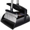 Broom and Dustpan Set for Home, Indoor Upright Dustpan Combo with Long Handle for Kitchen, Office