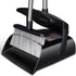 Broom and Dustpan Set for Home, Indoor Upright Dustpan Combo with Long Handle for Kitchen, Office
