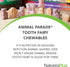 Natures Plus Animal Parade Tooth Fairy Children's Chewables, Natural Vanilla Flavor, 90 Tablets, 45 Servings