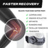 INDEEMAX Knee Brace Strap for Women and Men, Patellar Tendon Support Strap for Knee Pain Relief, Gray