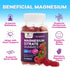 Magnesium Gummies Supplement, High Absorption Magnesium Citrate for Adults & Kids, 60 Gummies for Health Support