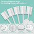 42PCS + 1 Finger Baby Toothbrush with Box Absorbent Gauze Baby Oral Cleaner, Baby Tongue Cleaner, Disposable infant Tongue Cleaner Newborn Oral Cleaner Gentle Cleaning Care for 0-36 Months Babies