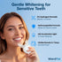 WardTai 32 3X 6 7 Teeth Whitening Kit with LED Accelerator Light, Percent Gentle Hydrogen Peroxide Gel Pens