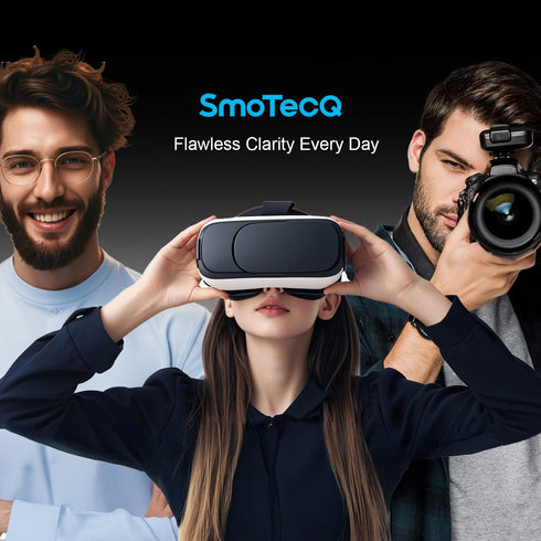 SmoTecQ 12 Pack Premium Microfiber Cleaning Cloths, High-Density, Ultra Soft, Scratch-Free for Glasses, Phones, Screens