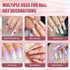 MEKK Rhinestone Glue for Nails, 1Pcs 15g Super Strong Gel for Rhinestones, No Wipe Needed for 3D Nails