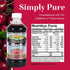 Dynamic Health 100% Pure Black Cherry Juice Concentrate, No Additives, Antioxidant, Urinary Tract & Joint Support, 8 Fl oz