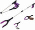 32 inch FDA Registered Foldable GrabRunner Reacher Tool with Magnetic, Dark Purple