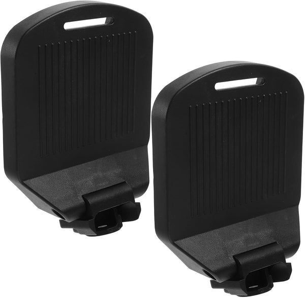 ZUNOXAZ Universal Adjustable Wheelchair Footrests 2pcs Replacement Pedals Stable Footrest Supplies for Elderly