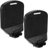 ZUNOXAZ Universal Adjustable Wheelchair Footrests 2pcs Replacement Pedals Stable Footrest Supplies for Elderly