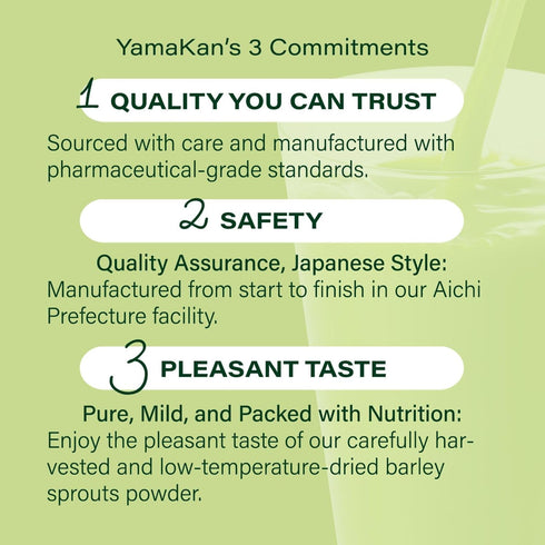 Visit the Store 7 Count YAMAKAN Green Juice with Barley Grass Powder, Super Greens Powder Rich in Daily Nutrients
