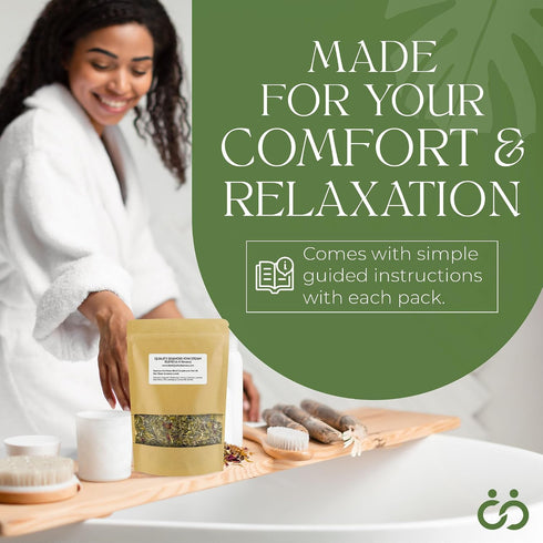 Pack 6-8 4 Yoni Steam Blend, Yoni Steam Herbs for a Relaxing Facial and Self-Care Session, Complements Yoni Steamer