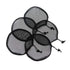 YANTAISIYU 5Pcs Black Ponytail Hair Net - Elastic Drawstring Ponytail Wig Cap for Hair Bun Making Tool for Women
