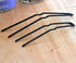 ROCST Hairpins for Bun, Bobby Pins Clips, 12pc (2.5 inch Black) for Ballet Woman Girl Hairdressing Salon