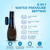 Water Flosser & Tonsil Stone Remover, 400ml Tank, IPX8 Waterproof, 5 Modes, Rechargeable for Bad Breath