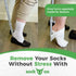 Sock Ox Adjustable Sock Aid Device by Easy To Use Products for Seniors, Travel-Friendly, Built-in Shoe Horn, 36 Inches