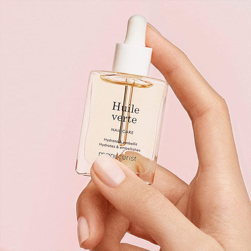 Manucurist Green Oil Nail Care - 0.5 fl oz Nail & Cuticle Oil, Nourishes and Regenerates Nails, 99% Bio-Sourced