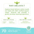 Organyc 100% Certified Organic Cotton Makeup Pads, Natural Unbleached Makeup Remover Rounds, 70 Count