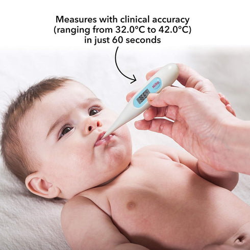 Nuby Accurate Digital Thermometer - Versatile Use for All Ages