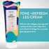 MISS SPA Collagen Leg Cream with Moringa Rosehip Oil, Anti Aging Skin Care, Dermatologist Tested, 3.3 Fl oz