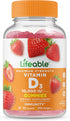 Lifeable Vitamin D3 10000 IU - Great Tasting Gummy Supplement for Strong Bones, 90 Gummies