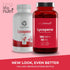 Lycopene 50mg 180 Vegetarian Capsules, Natural Tomato Extract Supplement, Non-GMO Pure Powder for Health