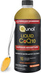 Qunol CoQ10 Liquid Supplement - 100mg, 90 Servings, 30.4 oz Bottle - Superior Absorption, Natural Form of Coenzyme Q10,