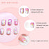 JANYUN 48 Pcs Stick on Nails for Kids - Fake Nails for Girls, Lovely Children Gift Nail Art Decoration