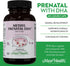 Maxi Health Methyl Prenatal DHA - 60 Liquid Caps, Doctor Formulated, Kosher, Gluten Free Prenatal Multivitamin with 25