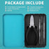 Toenail Clippers for Ingrown Thick Toenails, Heavy Duty Professional Pedicure Tool with Long Handle