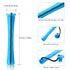 WILLBOND 60 Pcs Short Perm Rods - Natural Hair Perm Rods with Elastic Rubber Band for Women Hairdressing Styling