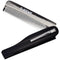 Kent 20T Black Graphite Folding Pocket Comb, Handmade Fine Tooth Hair Comb for Men, Beard, and Mustache