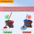 8-Pack Spin Mop Replacement Heads, 100% Microfiber Refills for Easy Wring, 360° Micro Replacement Mop Head