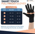 Copper Compression Full Finger Arthritis Gloves, Touch Screen Fingertips, Compression Support for Carpal Tunnel, 1 Pair