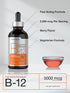 Horbaach B-12, 5000mcg, 4oz, Berry Flavor Fast-Acting Sublingual Liquid Vitamin B12, Vegetarian & Non-GMO