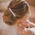 Pearl Hair Side Comb Decorative Hair Combs for Women Accessories Hair Clip Comb Pin Rhinestone Crystal Bridal Comb Hair Piece Hair Pearls for Wdding