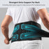 FREETOO Air Mesh Back Brace for Lower Back Pain Relief, Adjustable Support Belt with 7 Stays for Sciatica Scoliosis