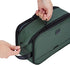 ZEEMO Toiletry Bag for Men, Extra Large Water-resistant Dopp Kit, Shaving Bag for Long Travel, Green