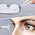 Contact Lens Travel Kit with Cleaner Washer, Portable Box with Mirror, Tweezers, Remover Tool, Solution Bottle (Silver2)