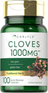 Carlyle Cloves Supplement | 1000mg | 100 Capsules - Non-GMO, Gluten Free