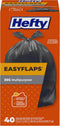 RFPE27744 - Hefty Easy Flaps 30Gal LGE Trash Bags