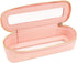 Clear Mini Makeup Bag, Small TSA Approved Travel Brush Bag, Portable Waterproof Cosmetic Organizer Bag for Women (Slim