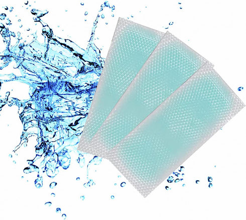 40 Sheets Fever Cooling Gel Patches, Cooling Forehead Strips for Headache, Toothache Pain Relief