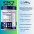 grow vitamin Collagen Peptides Powder | Grass Fed Bovine Type I & III, Promotes Hair, Nail, Skin Health, 20 OZ